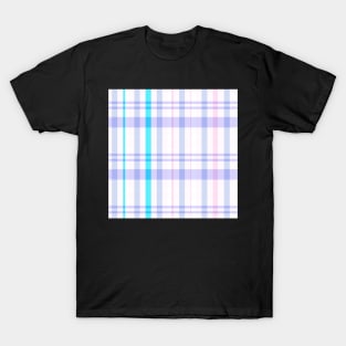 Spring Aesthetic Catriona 2 Hand Drawn Textured Plaid Pattern T-Shirt